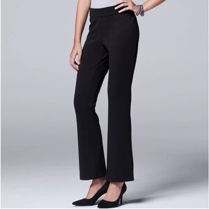 Simply Vera Vera Wang Pull-On Bootcut Pants